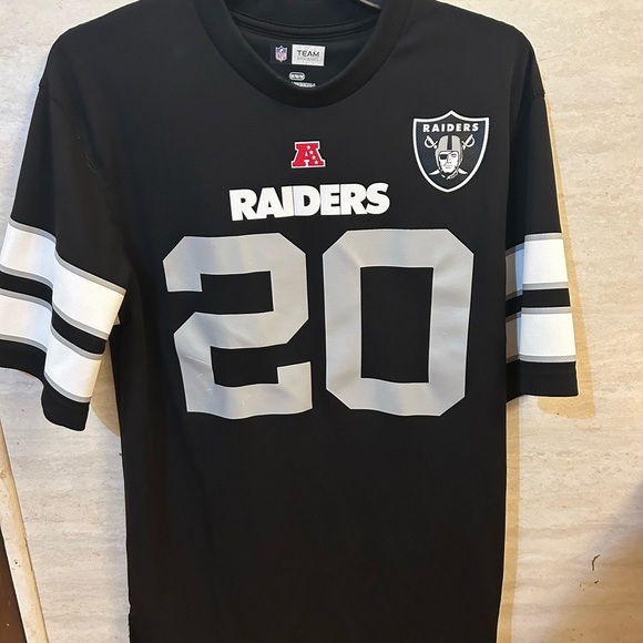 Darrin McFadden Oakland Raiders Black Jersey with Gray Accents - Picture 1 of 8